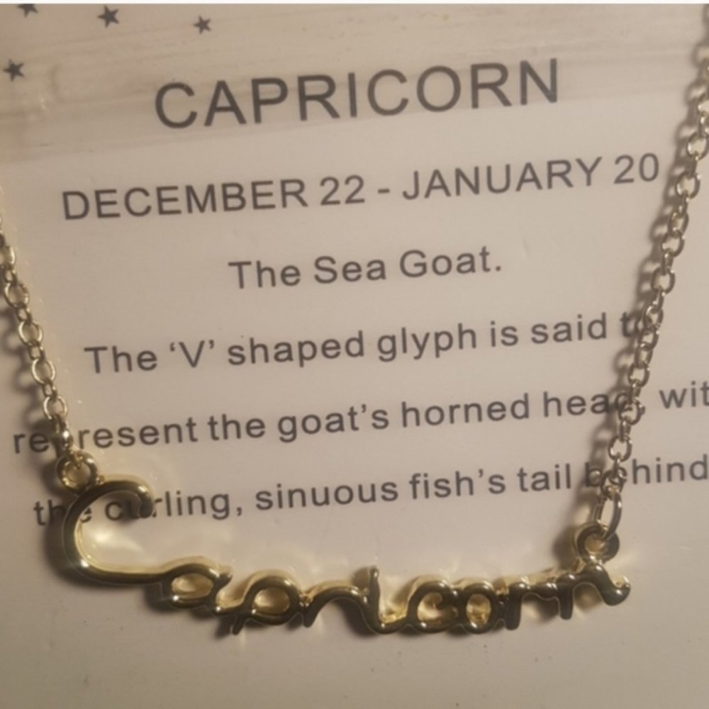Capricorn Necklace